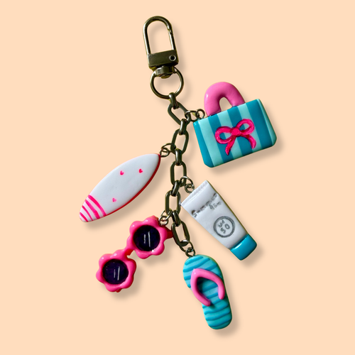 'Azure Pop' Bag Charm